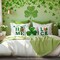 G128 St Patrick's Day Decoration Gnome Luck Shamrock Waterproof Throw Pillow Covers | 18 x 18 in | Set of 4, Beautiful Cushion Covers for St Patrick's Day Sofa Couch Decoration
